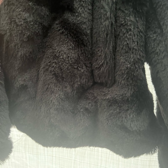 Jacket/ little coat/ faux fur/ - Picture 7 of 10